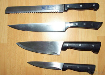 3ks kuchařské nože: AZZA+Homeprofi Tescoma