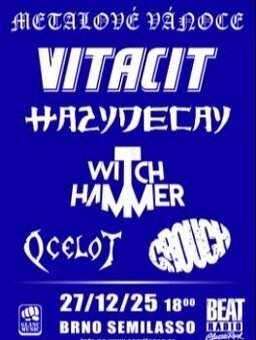 METALOVÉ VÁNOCE 27.12.2025 (Brno SEMILASSO)