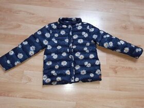 MANGO péřová prošívaná lehká bunda vel. 9-10 let
