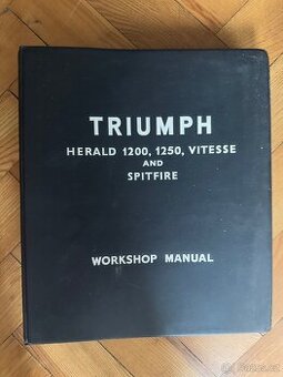 TRIUMPH SPITFIRE HERALD VITESSE originální montážní servisní