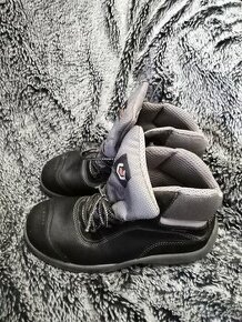 pánské pracovní kožené boty - 1