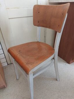 Retro celodřevěné kuchyňské židle