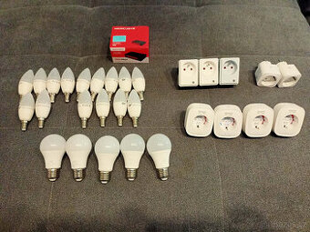 Prodám smart wifi, tuya LED žárovky a zásuvky