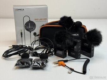 Bezdrátový audio set | Vysílačky, klopové mikrofony a další