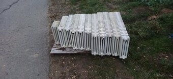 Litinové radiátory.