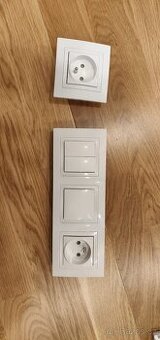 Schneider - zásuvky a vypínače