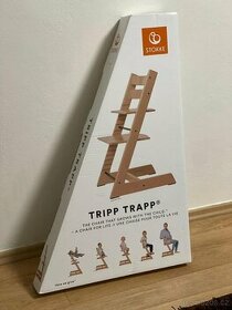 Stokke Tripp Trapp rostoucí židlička bílá.