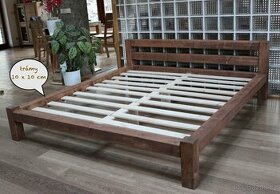 NOVÁ, zvýšený SED trámová postel 180 x 200 roš