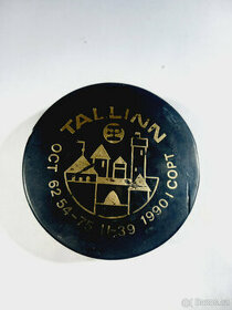 Hokejový puk Tallinn 1990