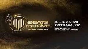 Beats For Love 2024 celofestivalové vstupenky 2ks 4dny