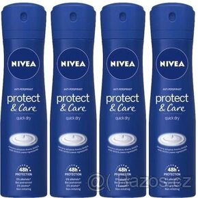 10 ks - Nivea Protect & Care Sprej antiperspirant 150ml