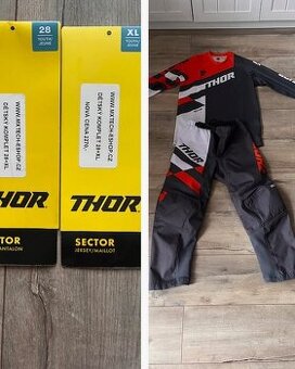 Motokrosový dres - komplet THOR