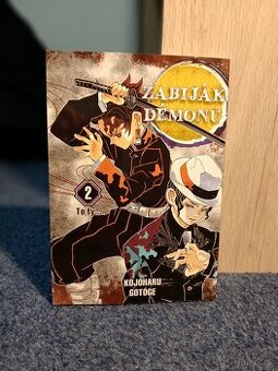 Manga "Demon Slayer" 2 díl, (v perfektním stavu) - v Češti