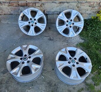 Originál alu kola škoda Pallas 5x112 R17