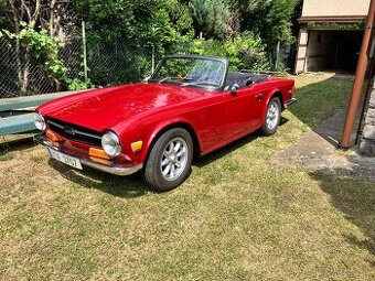 Triumph TR6, 1970, overdrive.