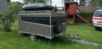Přívěsný vozik za auto - 1