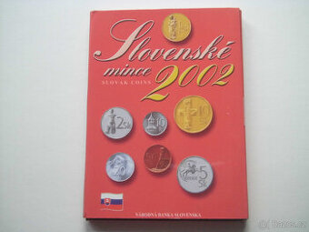 Nekompletní sada Slovenských mincí 2002