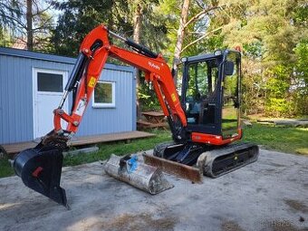 Kubota U27-4,2022,hydraulický rychloupínák