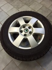 Alu kola Octavia II v pěkném stavu