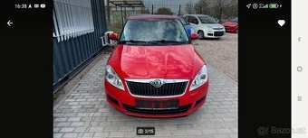 2012 facelift Škoda Fabia 1.4i 16V 63 kW tažné zařízení