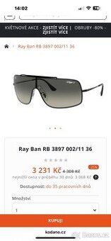 Slunecni bryle Ray ban RB 3897