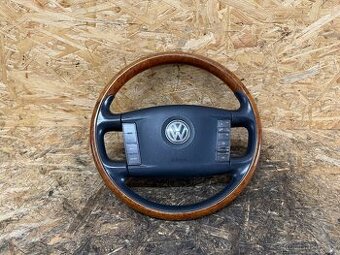 KOMPLETNÍ DŘEVĚNÝ VOLANT S AIRBAGEM VW PHAETON