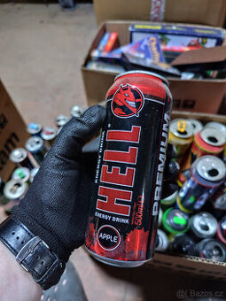 Plechovky od Energy Drinků Hell - 1