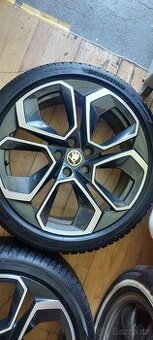 Originál alu kola Octavia 4 rs 5x112 r18 s pneu.