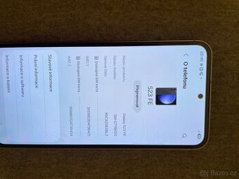 Prodám telefon Samsung s23 fe 8gb/128gb - 1
