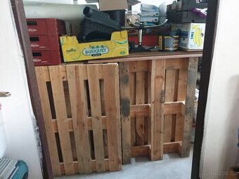 Prodam světle euro palety 80x120 na zahradní nabytek