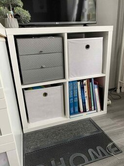 Ikea Kallax 2x2 bílé dřevo