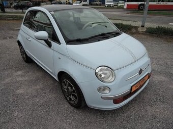 Fiat 500, 1,25i Panorama DigiKlima 2008