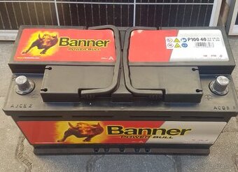 Autobaterie Banner 100Ah 12V 850A zánovní