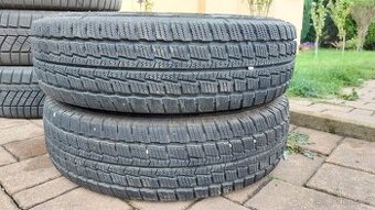 Pneu zimní, 2 ks, rozměr 185/14C, 102/100Q, zn. HANKOOK