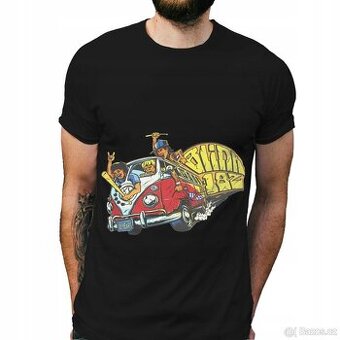 Tričko černé pánské s potiskem skupiny Blink182 (L)