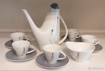 Porcelánový moka servis TRIA Jaroslav Ježek