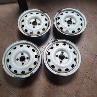 Prodám plechové disky 4x 108 15"