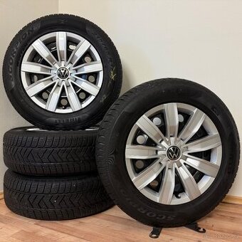 VW TIGUAN 5x112 R17 ET38+ZIMNÍ 215/65R17 7/6mm
