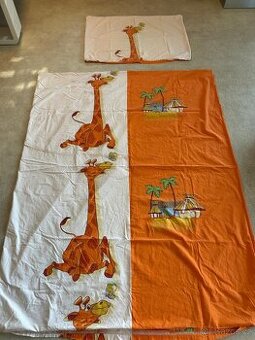 Povlečení se žirafami, na velkou postel - Matějovský