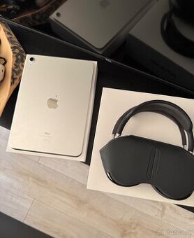 Apple AirPods Max vesmírně šedá, lightning port