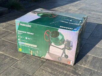 Míchačka na beton 120l parkside nová nerozbalená v záruce