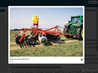 SMS Rokycany disky, diskový podmítač, diskové brány