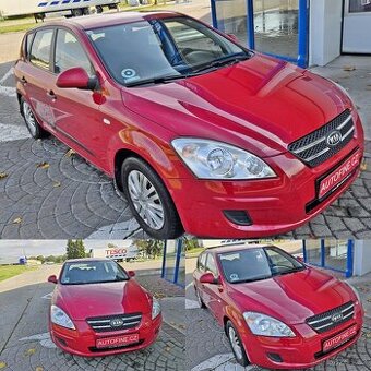 BENZÍNOVÁ KIA CEED 1,4 16v R.V: 2008 5DV. KLIMA, EL.OKNA TOP