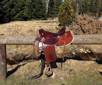 Prodám  westernové sedlo