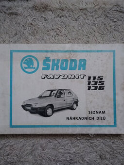 Seznam ND Škoda FAVORIT