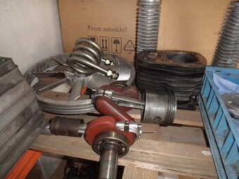 Kompresor orlík dvoupístový díly