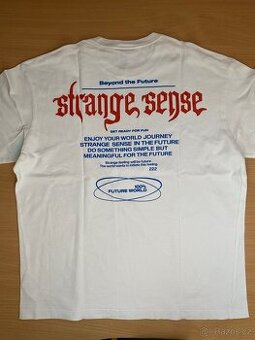 Tričko HM Strange Sense vel. S Bílé