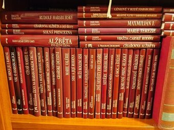 Historické knihy–Habsburkové (38 ks)