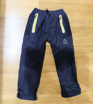 Zateplené kalhoty fleecem 134 Kugo nepromokavé