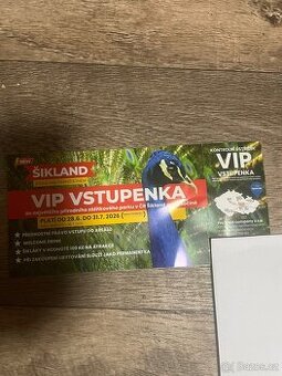VIP vstupenky Šikland
